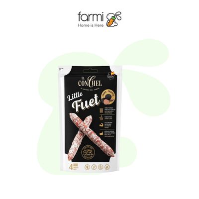 El Conchel Premium Spanish Mini Fuet Dry Pork Sausages With Truffle - 55g