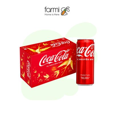 Nước Ngọt Vị Nguyên Bản - Coca Cola (330ml x 24 lon)