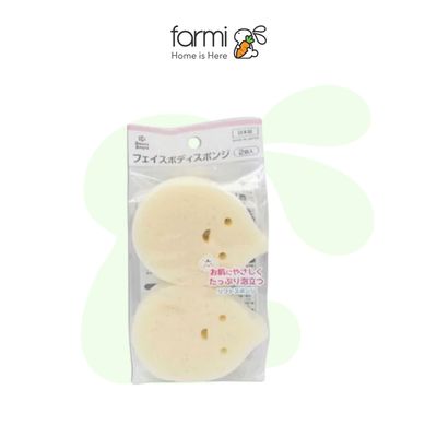 Miếng Bọt Biển Rửa Mặt Và Toàn Thân Cho Bé Smartangel 2 cái