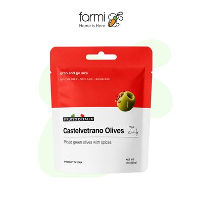 Trái Oliu Xanh Tách Hạt Có Gia Vị Frutto D’Italia / Madama Oliva 30g