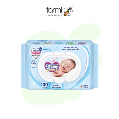 Bobby Unscented Baby Wet Wipes