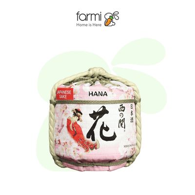 Rượu Sake Nishino Seki Hana Barrel Bình Cói 1800ml