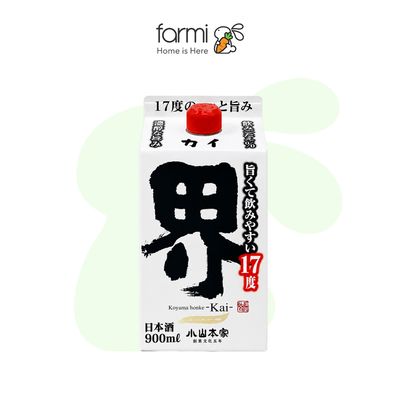 小山本家 甲斐 日本酒 900ml（紙パック）