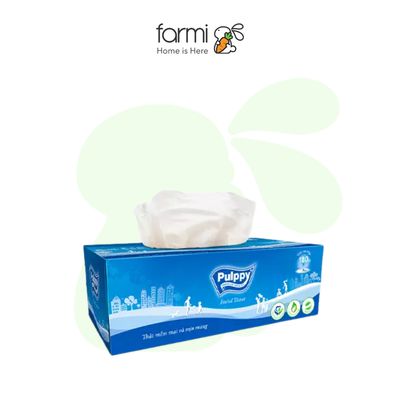 Khăn Giấy Hộp Classic Pulppy 1 hộp (180 tờ x 2 lớp)
