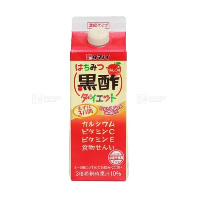 TAMANOI_りんごとはちみつ入り黒酢 500ml
