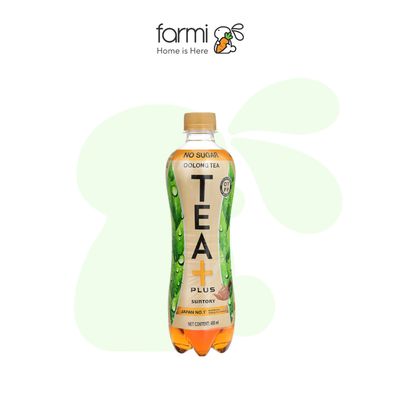 Suntory TEA+ Unsweetened Oolong Tea 455ml
