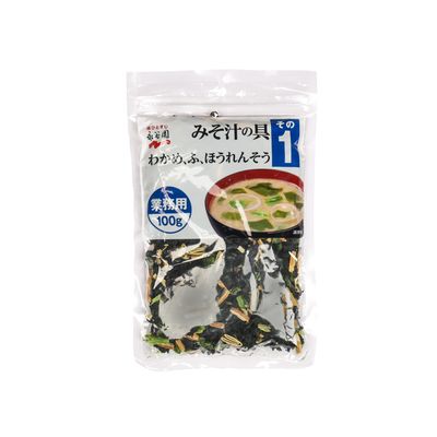 永谷園 海苔汁 みそ汁のぐ わかめ風 ほうれんそう