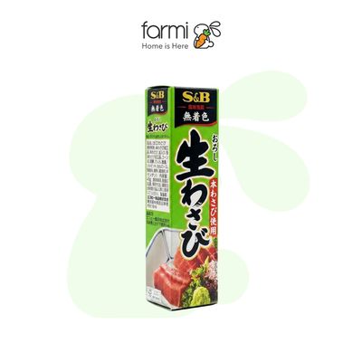 S&B Neri Wasabi Paste Tube 43g