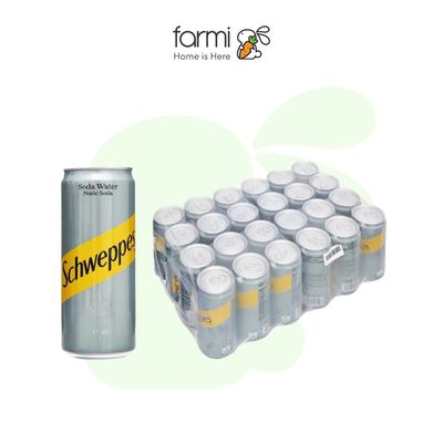 Nước Giải Khát Soda Schweppes 330ml x 24