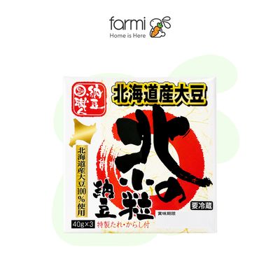 Mitofoods Hokkaido Soybean Natto 40g × 3