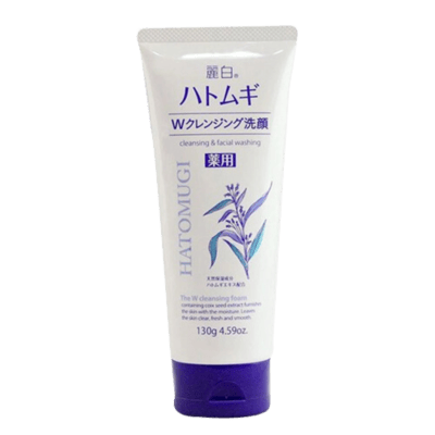 麗白 薬用ハトムギWクレンジングフォーム